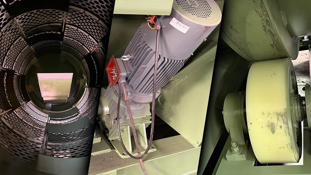 Details of the TS2580 trommel screening equipment Details of the TS2580 trommel screening equipment