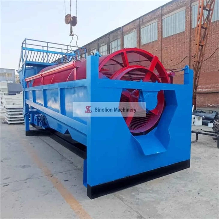 Alluvial Mining Trommel Gold Washing Plant